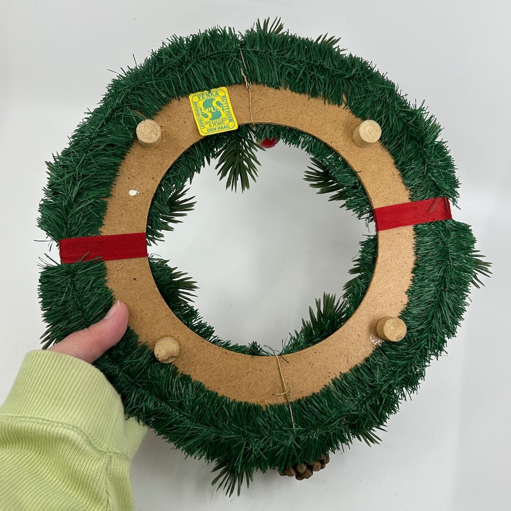 Vintage Swedish Mid Center Mushroom Table Candle Wreath Center Piece - Picture 2 of 13